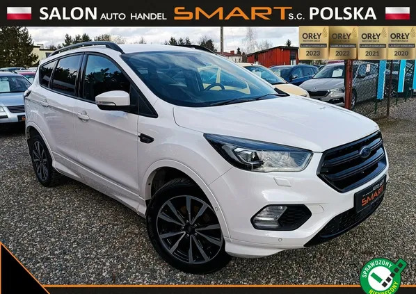 ford kuga leśna Ford Kuga cena 87900 przebieg: 88000, rok produkcji 2018 z Leśna